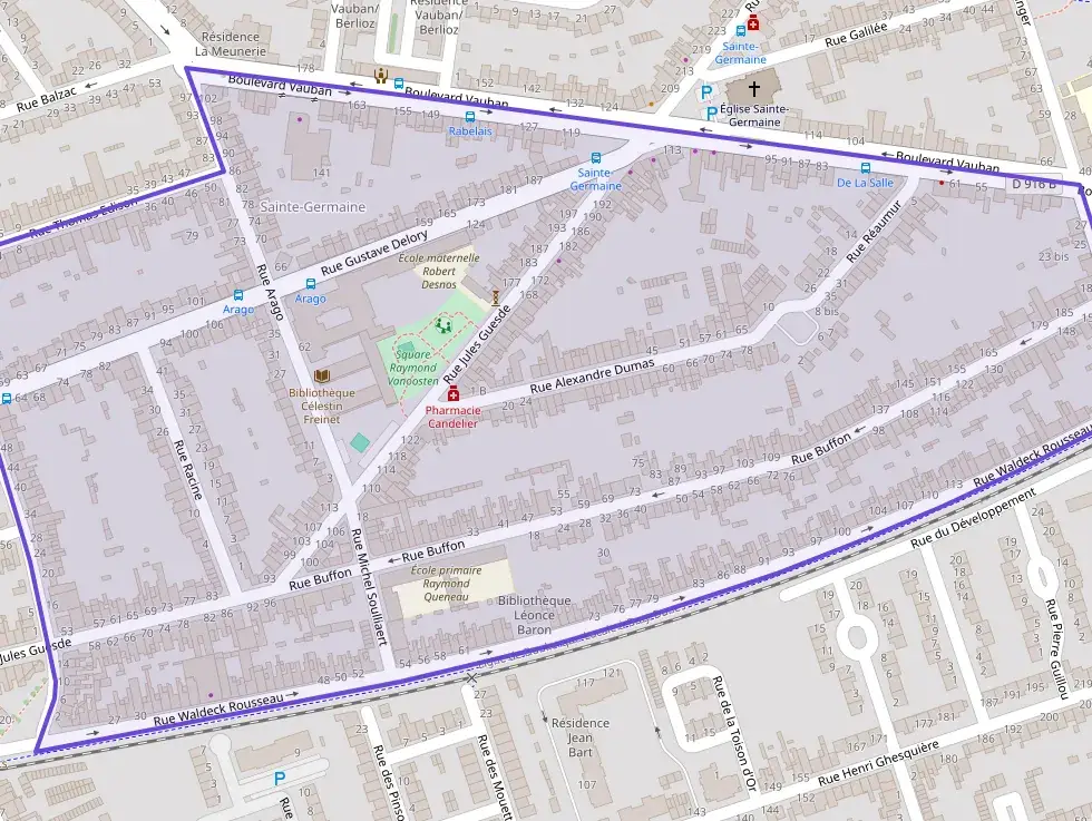 Appartement 68 m² trois pièces à vendre à Coudekerque-Branche