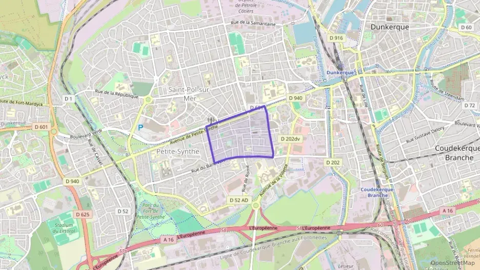 Appartement 58 m² deux pieces à vendre à Dunkerque