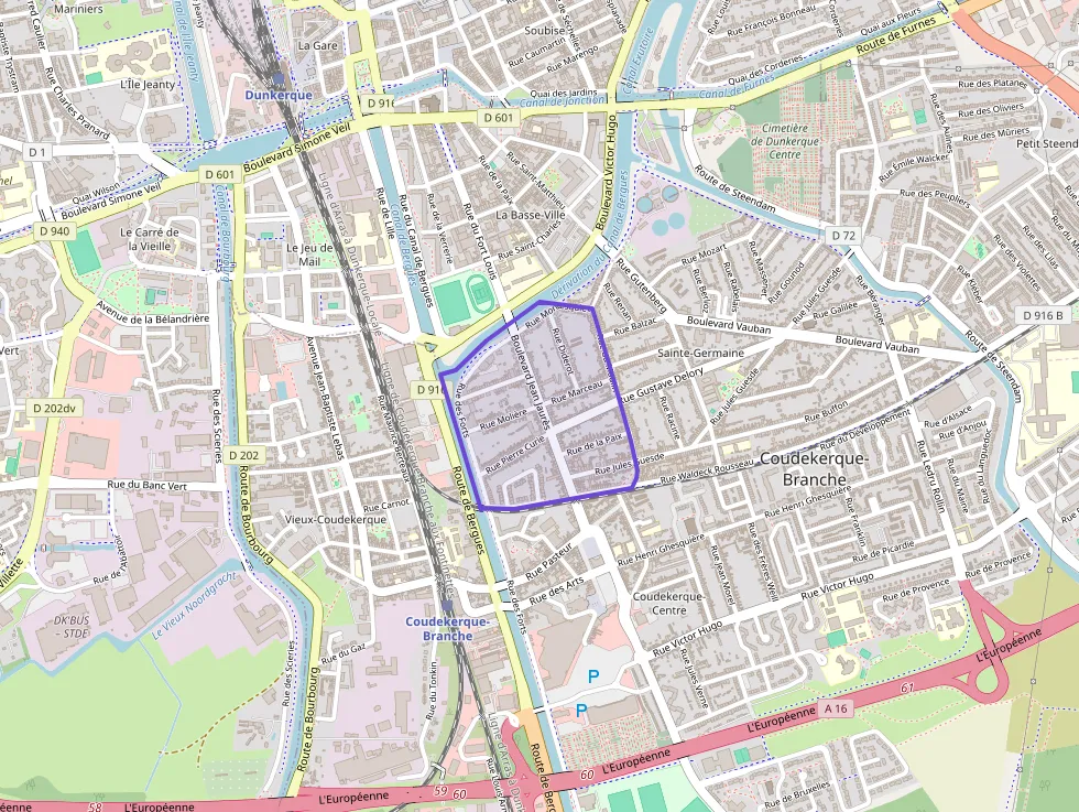 Appartement 63 m² quatre pièces à vendre à Coudekerque-Branche