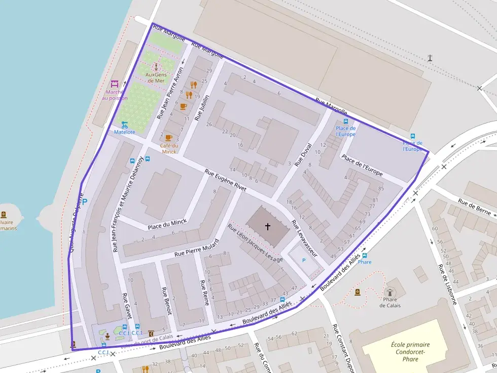 Appartement 56 m² deux pieces à vendre à Calais