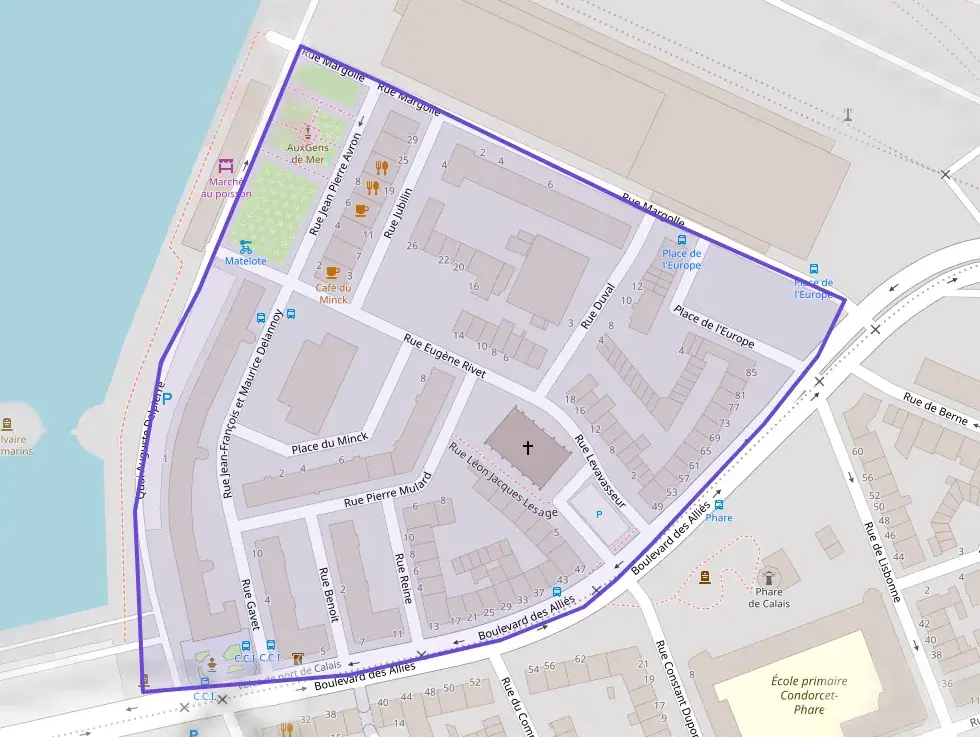 Appartement 40 m² trois pièces à vendre à Calais