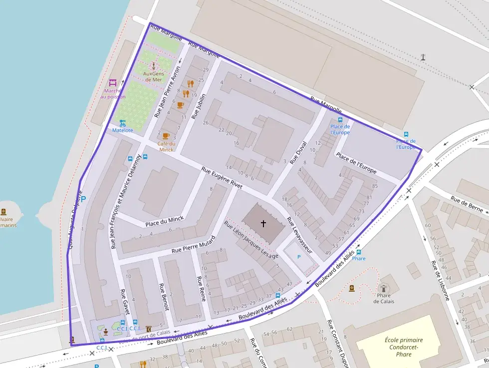 Appartement 42 m² trois pièces à vendre à Calais