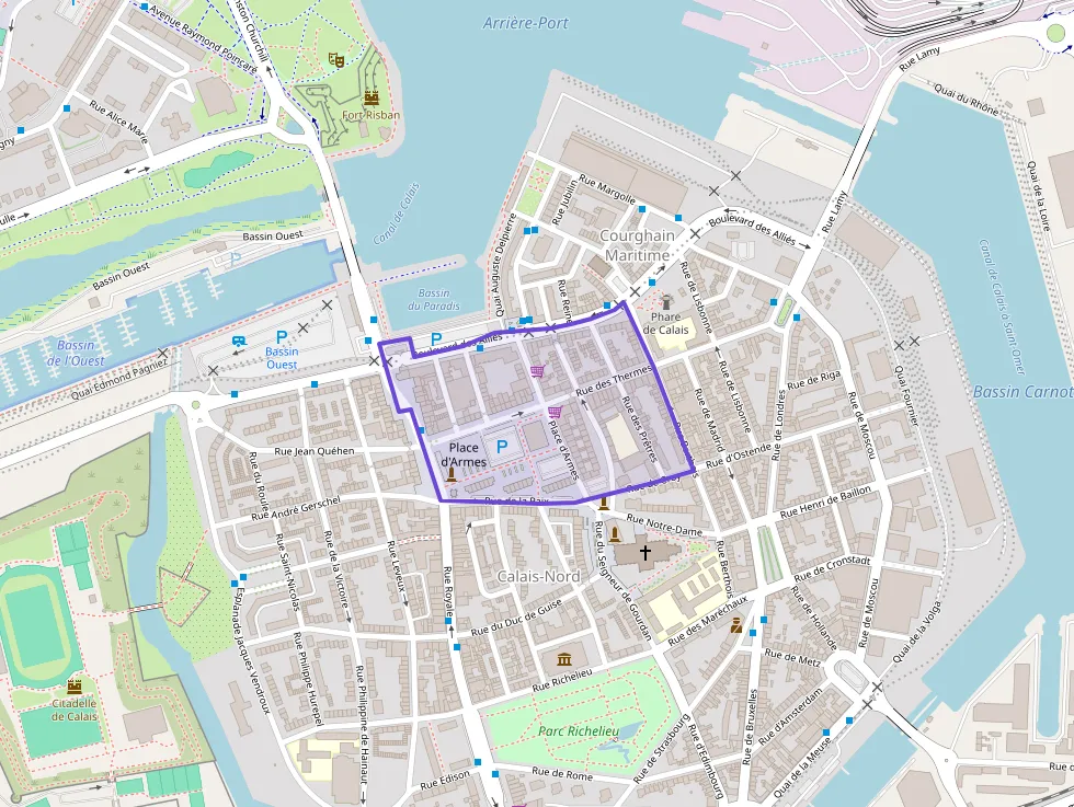 Appartement 80 m² quatre pièces à vendre à Calais