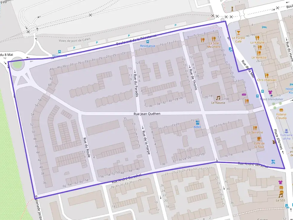 Appartement 52 m² deux pieces à vendre à Calais