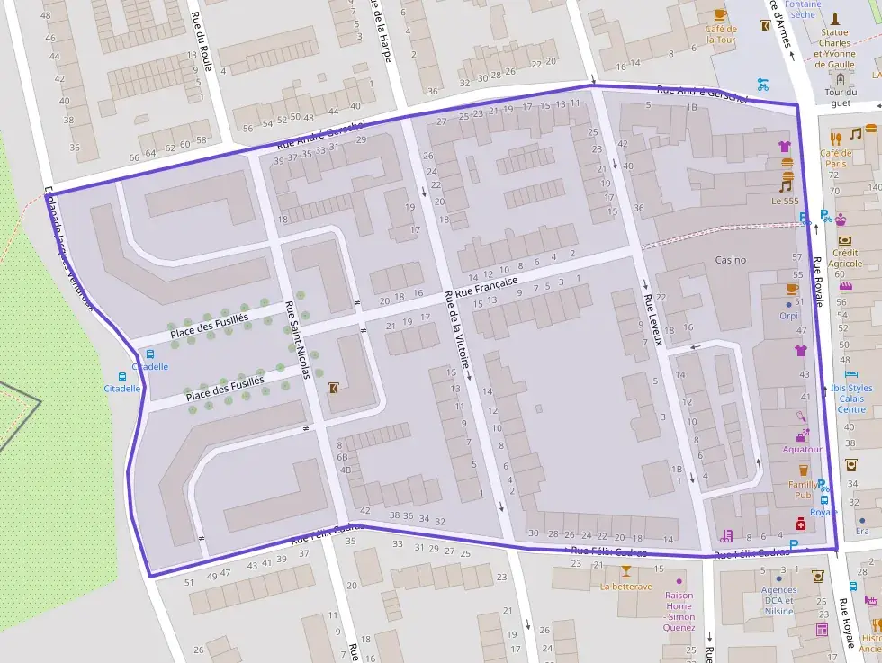 Appartement 80 m² quatre pièces à vendre à Calais