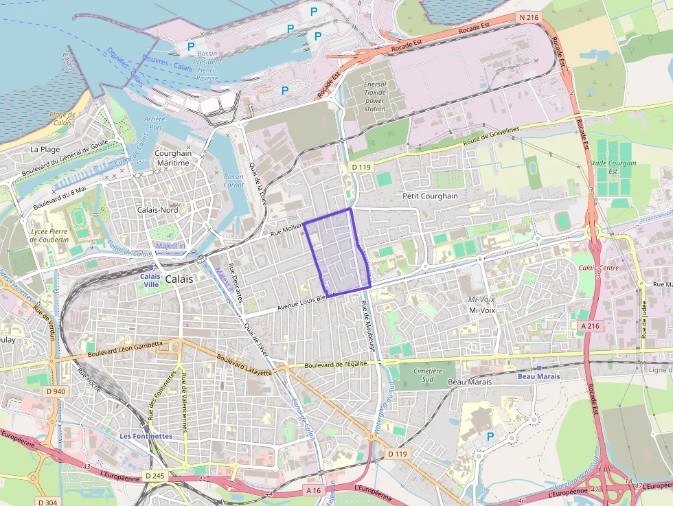 Appartement 75 m² quatre pièces à vendre à Calais