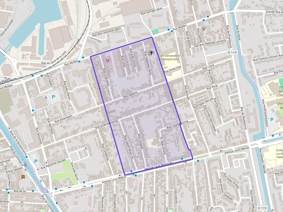 Appartement 62 m² quatre pièces à vendre à Calais