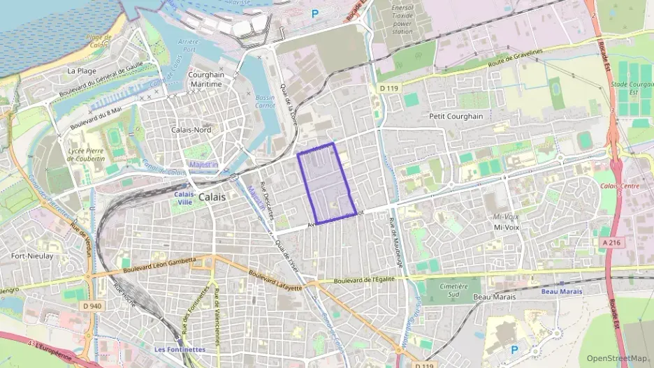 Appartement 84 m² quatre pièces à vendre à Calais