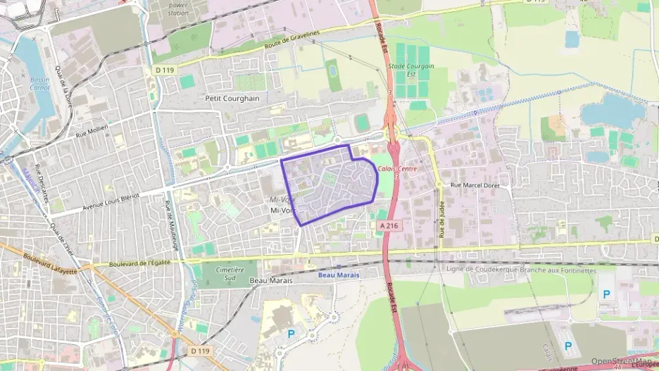 Appartement 67 m² deux pieces à vendre à Calais