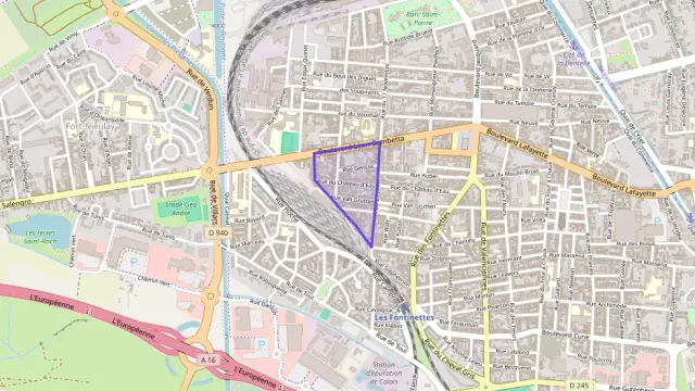 Appartement 56 m² deux pieces à vendre à Calais