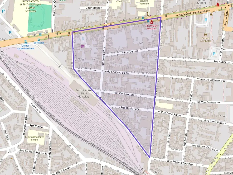 Appartement 42 m² deux pieces à vendre à Calais