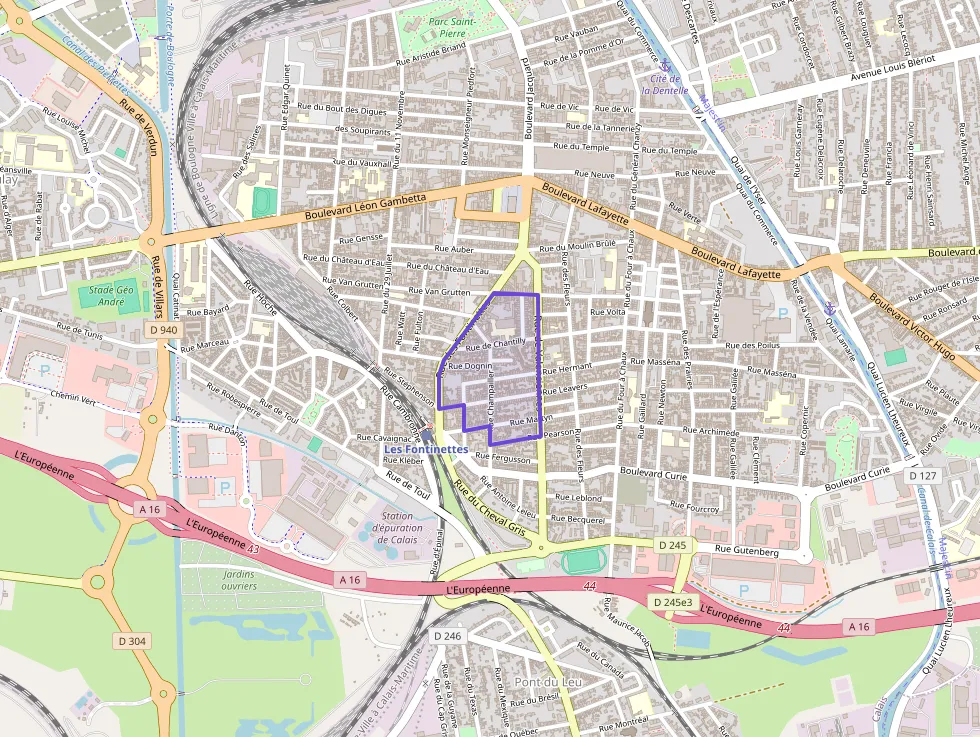 Appartement 45 m² deux pieces à vendre à Calais