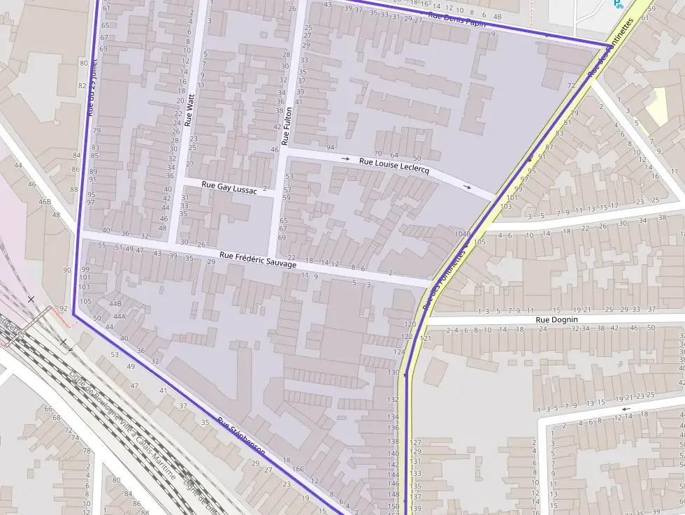 Appartement 36 m² une piece à vendre à Calais