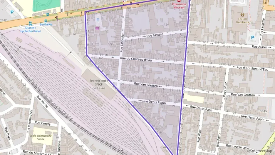 Appartement 30 m² deux pieces à vendre à Calais Appartement 30 m² deux pieces à vendre à Calais