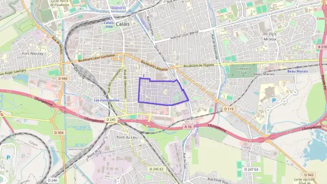 Appartement 49 m² deux pieces à vendre à Calais