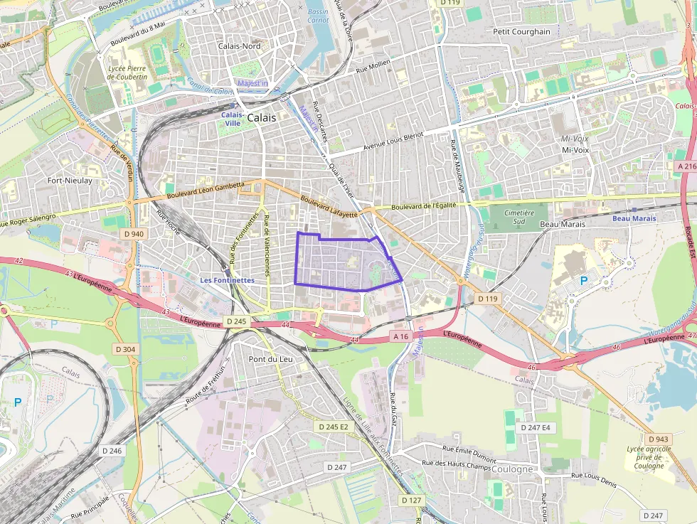 Appartement 83 m² quatre pièces à vendre à Calais