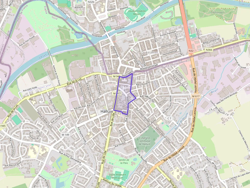 Appartement 53 m² trois pièces à vendre à Halluin