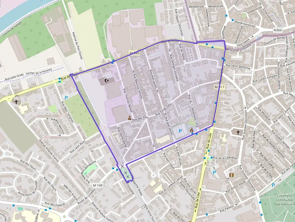 Appartement 48 m² deux pieces à vendre à Halluin