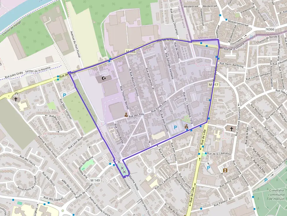 Appartement 77 m² trois pièces à vendre à Halluin