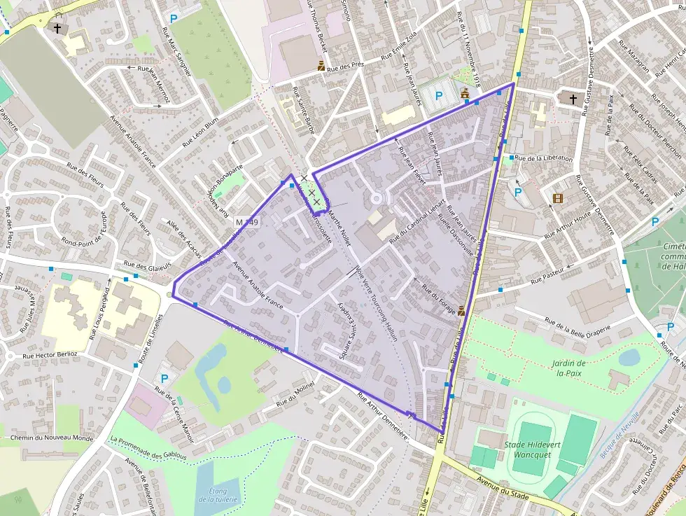 Appartement 60 m² deux pieces à vendre à Halluin