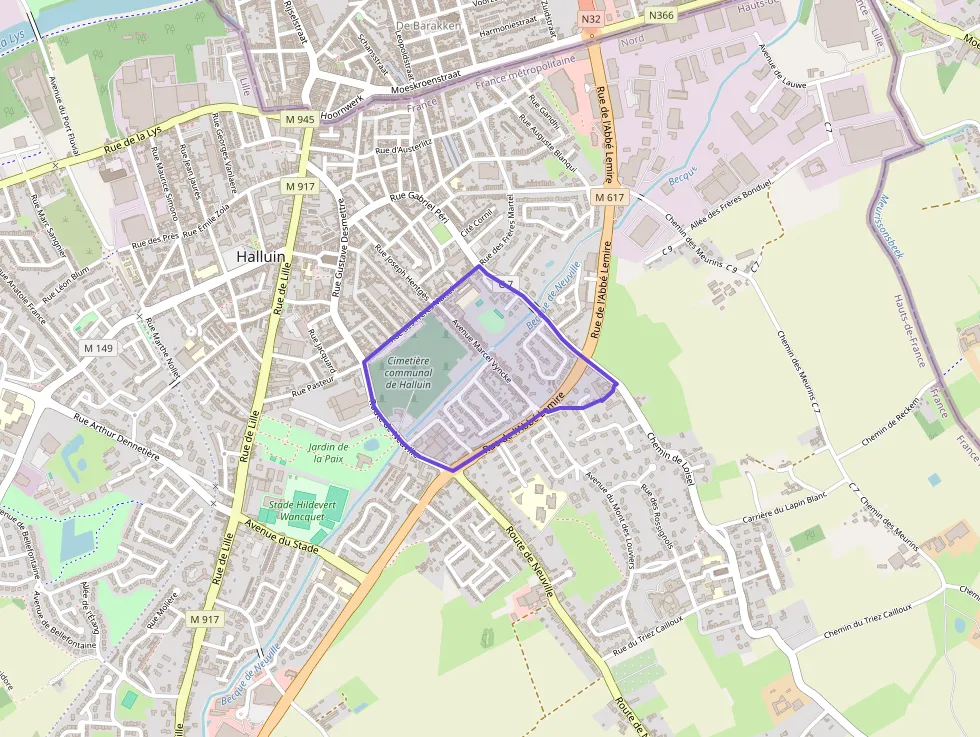 Appartement 68 m² trois pièces à vendre à Halluin