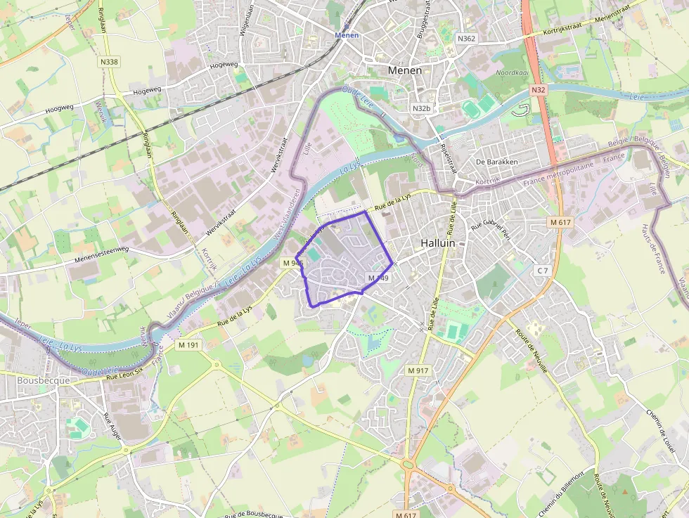 Appartement 74 m² trois pièces à vendre à Halluin