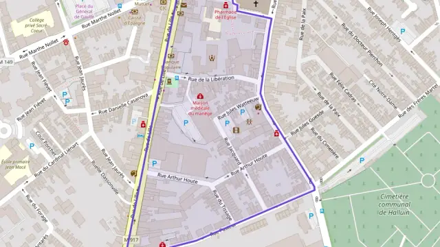 Appartement 55 m² deux pieces à vendre à Halluin