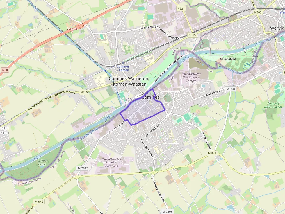 Appartement 85 m² trois pièces à vendre à Comines