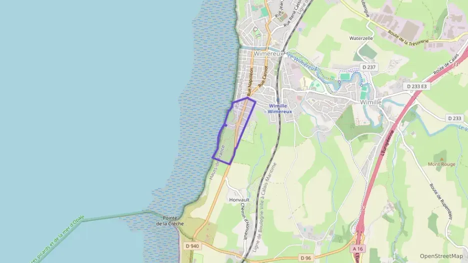 Appartement 60 m² trois pièces à vendre à Wimereux