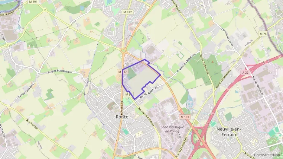 Appartement 110 m² cinq pièces à vendre à Roncq Appartement 110 m² cinq pièces à vendre à Roncq