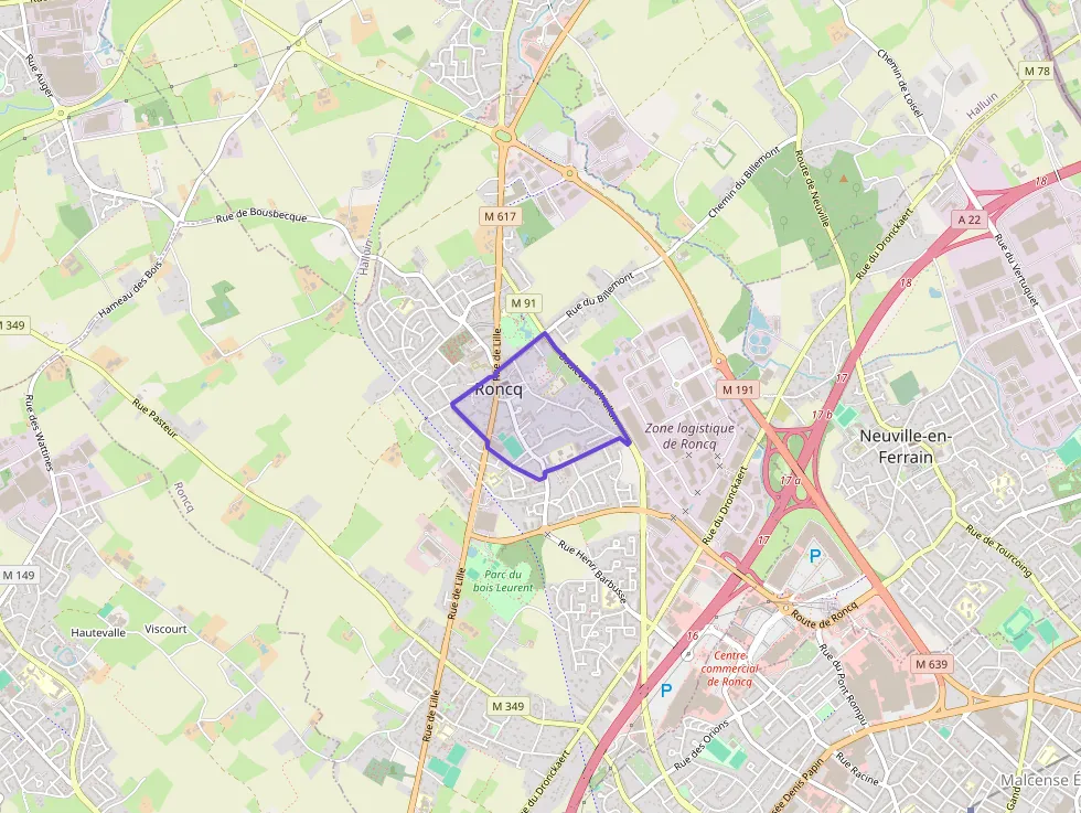 Appartement 99 m² quatre pièces à vendre à Roncq