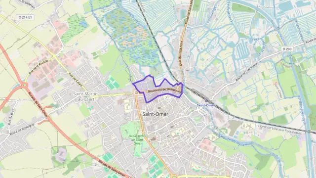 Appartement 58 m² trois pièces à vendre à Saint-Omer