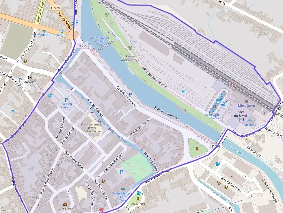 Appartement 40 m² deux pieces à vendre à Saint-Omer