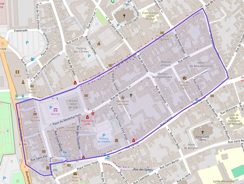 Appartement 70 m² trois pièces à vendre à Saint-Omer