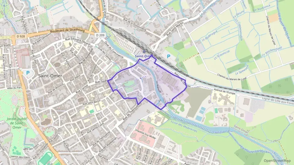 Appartement 73 m² quatre pièces à vendre à Saint-Omer