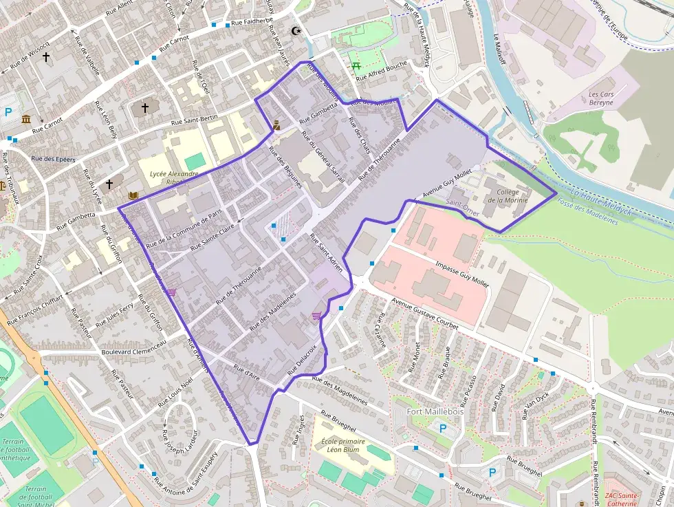 Appartement 48 m² deux pieces à vendre à Saint-Omer