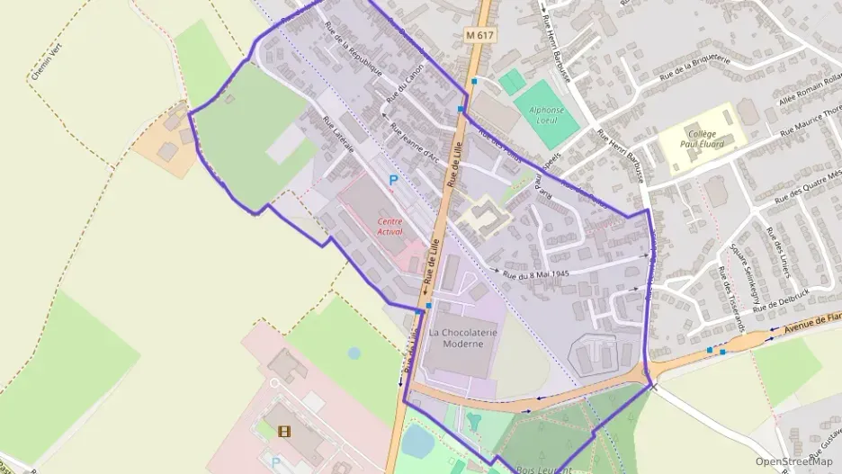 Appartement 51 m² deux pieces à vendre à Roncq Appartement 51 m² deux pieces à vendre à Roncq