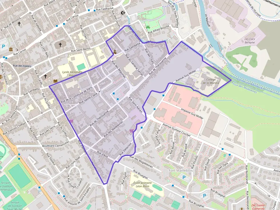 Appartement 64 m² trois pièces à vendre à Saint-Omer