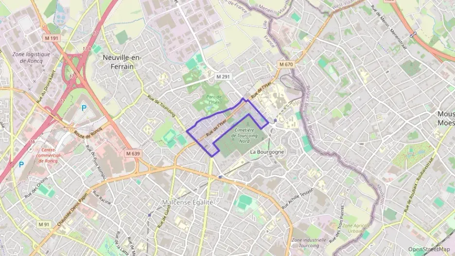 Appartement 40 m² trois pièces à vendre à Tourcoing