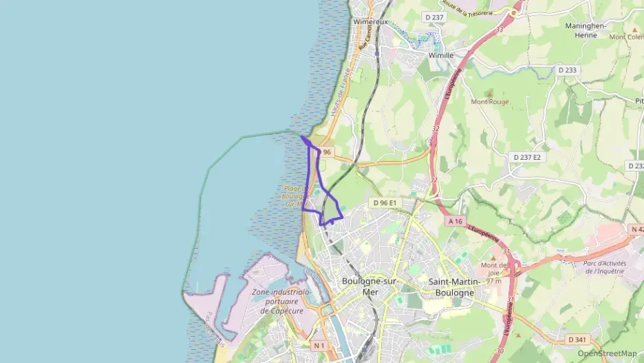 Appartement 68 m² trois pièces à vendre à Boulogne-sur-Mer Appartement 68 m² trois pièces à vendre à Boulogne-sur-Mer