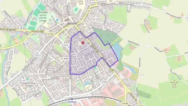 Appartement 47 m² trois pièces à vendre à Bailleul