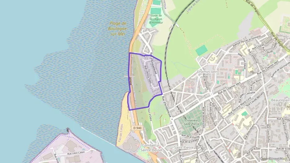 Appartement 120 m² quatre pièces à vendre à Boulogne-sur-Mer