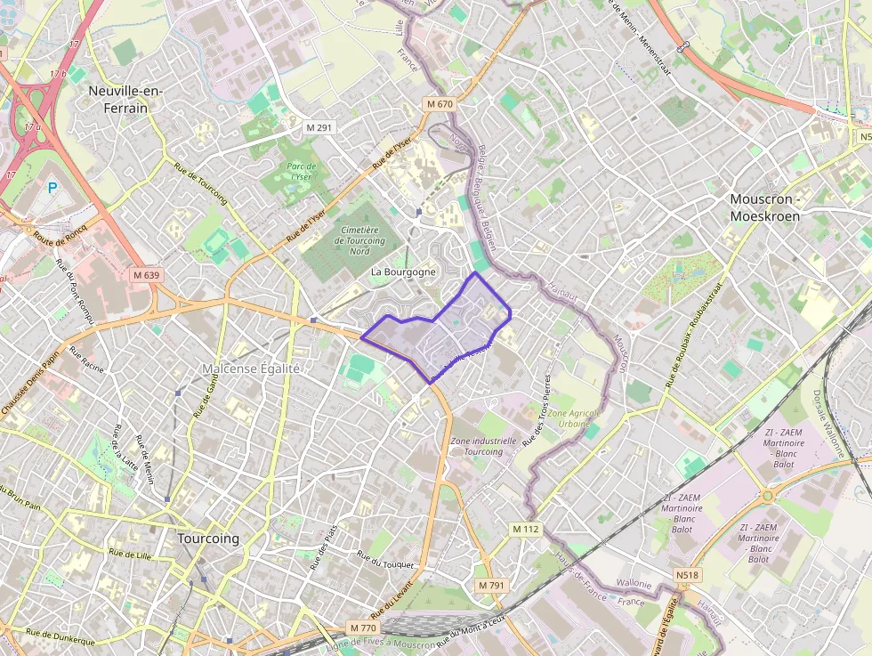 Appartement 75 m² quatre pièces à vendre à Tourcoing