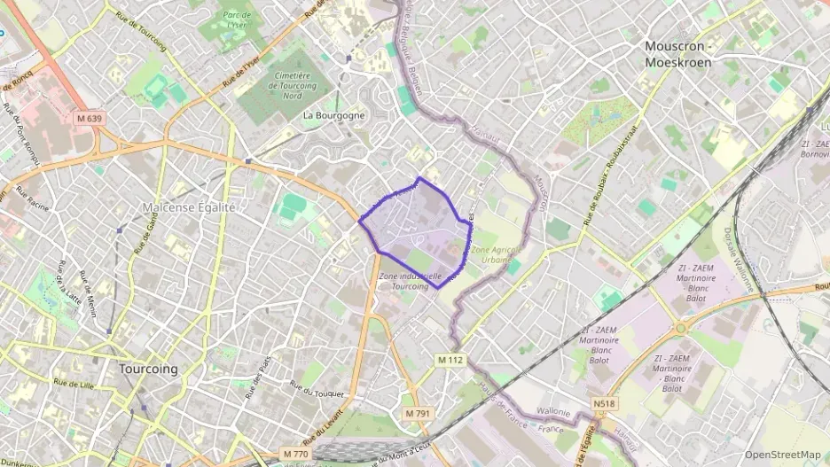 Appartement 87 m² cinq pièces à vendre à Tourcoing
