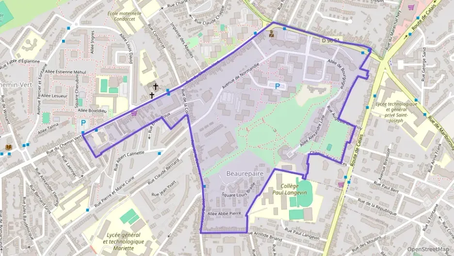 Appartement 70 m² quatre pièces à vendre à Boulogne-sur-Mer