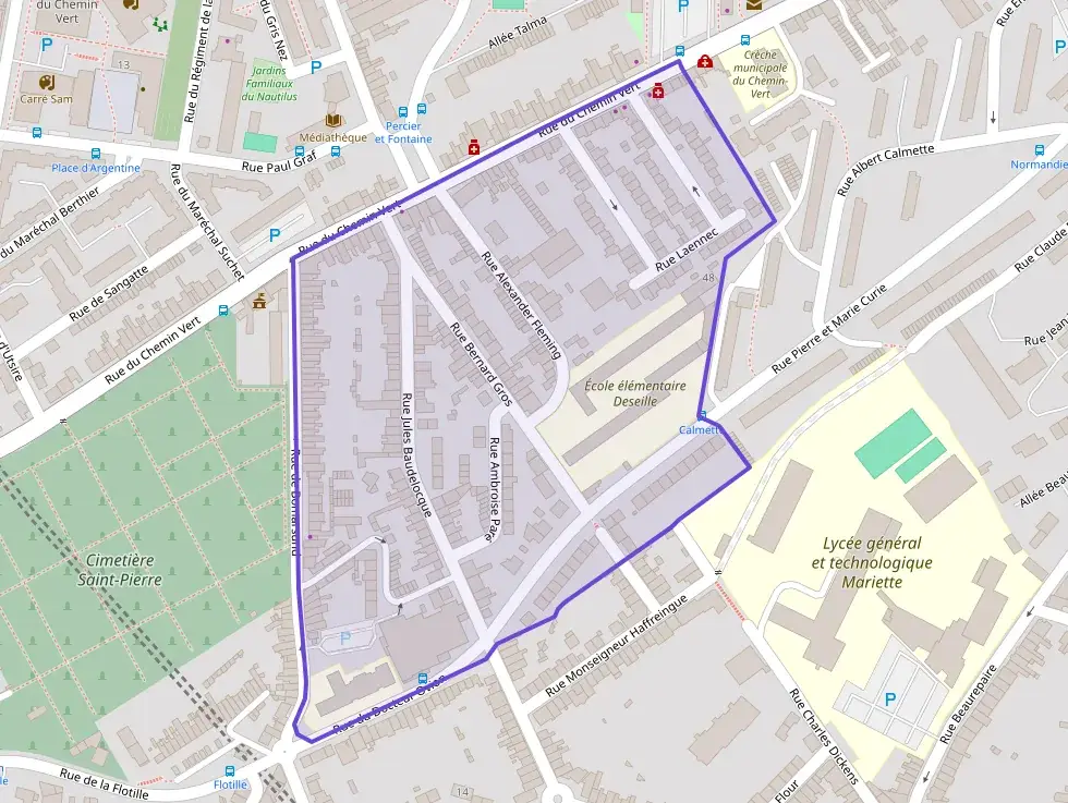 Appartement 49 m² trois pièces à vendre à Boulogne-sur-Mer