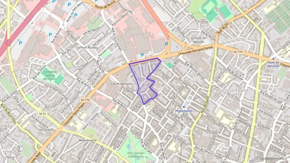 Appartement 70 m² quatre pièces à vendre à Tourcoing