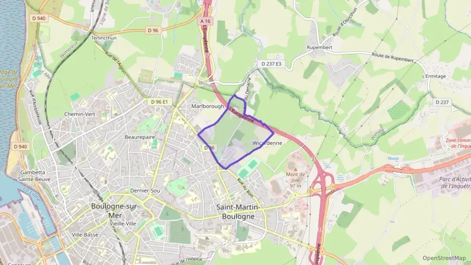 Appartement 109 m² quatre pièces à vendre à Saint-Martin-Boulogne