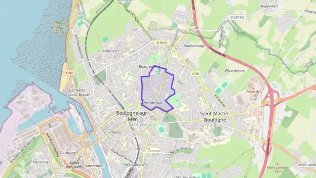 Appartement 76 m² quatre pièces à vendre à Boulogne-sur-Mer