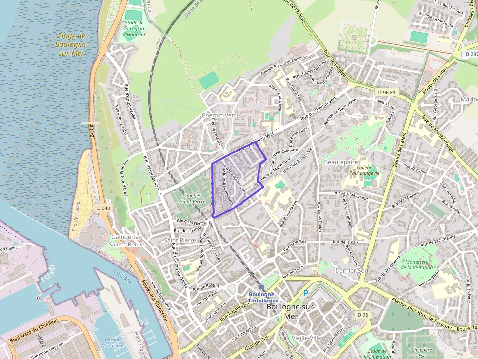 Appartement 72 m² trois pièces à vendre à Boulogne-sur-Mer